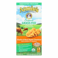 Annie's Macaroni & Cheese, Shells & White Cheddar, 12 Pack - 12 pack, 6 oz cartons