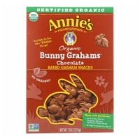 Annie'S Homegrown Bunny Grahams Chocolate - Case Of 12 - 7.5 oz.