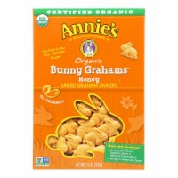Annie'S Homegrown Bunny Grahams Honey - Case Of 12 - 7.5 oz.