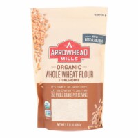 Arrowhead Mills - Organic Whole Wheat Flour - Stone Ground - Case of 6 - 22 oz.