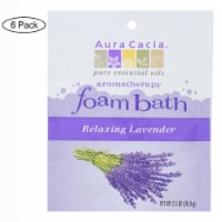 Aura Cacia - Foam Bath Relaxing Lavender - 2.5 oz - Case of 6