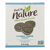 Back To Nature Creme Cookies - Classic - Case of 6 - 12 oz.