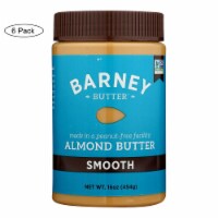 Barney Butter - Almond Butter - Smooth - Case of 6 - 16 oz.