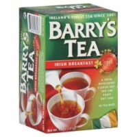 Barry's Tea - Tea - Irish Breakfast - Case of 6 - 40 Bags