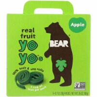 Bear Real Fruit Yoyo Snack - Apple - Case of 6 - 3.5 oz.