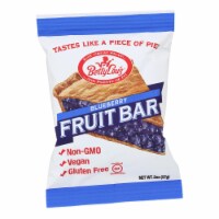 Betty Lou's Blueberry Fruit Bar - Case of 12 - 2 oz.