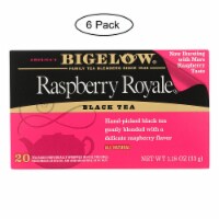 Bigelow Tea Raspberry Royale Black Tea - Case of 6 - 20 Bags