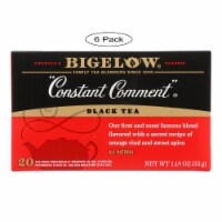 Bigelow Tea Constant Comment Black Tea - Case of 6 - 20 Bags