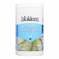 Biokleen - Dish Soap Powder Auto Free & Clear - Case of 6-2 LB
