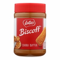 Biscoff Cookie Butter Spread - Peanut Butter Alternative - 13.4 oz - case of 8