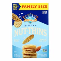 Blue Diamond - Nut Thins Hint Of Sea Salt - Case of 6-7.7 oz.