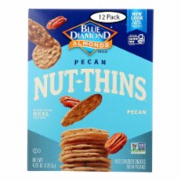Blue Diamond - Nut Thins - Pecan - Case of 12 - 4.25 oz.