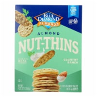 Blue Diamond - Nut Thins - Country Ranch - Case of 12 - 4.25 oz.