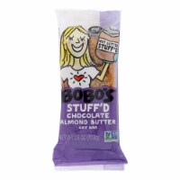 Bobo's - Oat Bars Oat Bar - Chocolate Almond Butter Filled - Case of 12 - 2.5 oz.