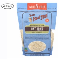 Bob's Red Mill - Oat Bran - Gluten Free - Case of 4-16 oz.