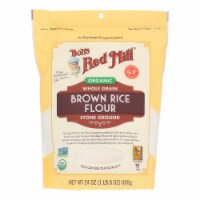 Bob's Red Mill - Flour Rice Brown - Case of 4 - 24 oz.