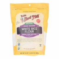 Bob's Red Mill - Flour White Rice - Case of 4 - 24 oz.