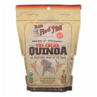 Bob's Red Mill Organic Whole Grain Tri-Color Quinoa - Case of 4 - 26 oz.