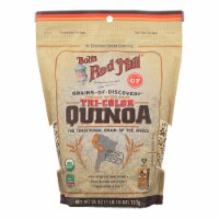 Bob's Red Mill Organic Whole Grain Tri-Color Quinoa - Case of 4 - 26 oz.