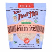 Bob's Red Mill - Organic Quick Cooking Rolled Oats - Gluten Free - Case of 4-28 oz.