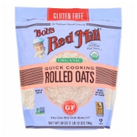 Bob's Red Mill - Organic Quick Cooking Rolled Oats - Gluten Free - Case of 4-28 oz.