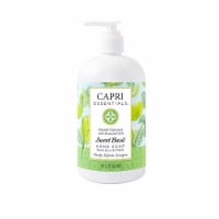 Capri Essentials - Hand Soap Sweet Basil - Case of 6-16 oz.