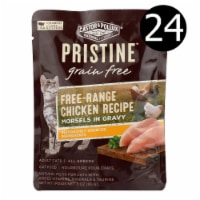 Castor and Pollux Cat - Chicken Morsels - Grain Free - Case of 24 - 3 oz.