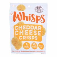 Cello Cheddar Cheese Whisps - Case of 12 - 2.12 oz.