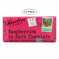 Chocolove - Premium Chocolate Bar - Dark Chocolate - Raspberries - Mini
