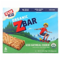 Clif Kid Zbar - Iced Oatmeal Cookie - Case of 9 - 7.62 oz.