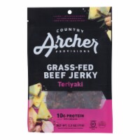 Country Archer - Jerky Beef Teriyaki - Case of 12-2.5 oz