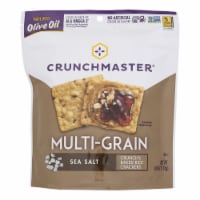Crunchmaster - Multigrn Cracker Sea Salt - Case of 12 - 4 oz.