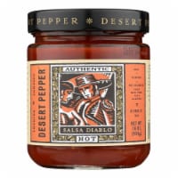 Desert Pepper Trading - Hot Diablo Salsa - Case of 6 - 16 oz.
