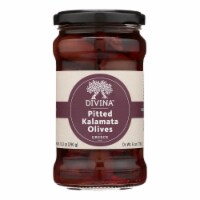 Divina - Organic Pitted Kalamata Olives - Case of 6 - 6 oz.