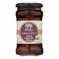 Divina - Organic Pitted Kalamata Olives - Case of 6 - 6 oz.