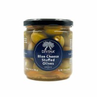 Divina - Olives Stuffed with Blue Cheese - Case of 6 - 7.8 oz.