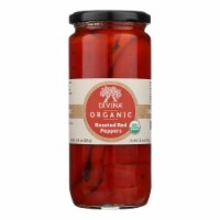 Divina, Organic Fire Roasted Sweet Peppers  - Case of 6 - 16.2 oz.