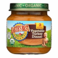 Earth's Best - Bby Food Og2 Veg Trky Dnr - CS of 10-4 oz.