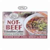 Edwards and Sons Natural Bouillon Cubes - Not Beef - 3.1 oz - Case of 12