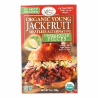 Unseasoned Pieces Organic Young Jackfruit Meatless Alternative  - Case of 6 - 7 oz.