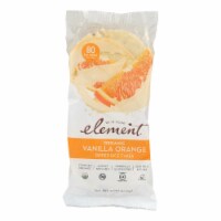 Element Organic Dipped Rice Cakes - Vanilla Orange - Case of 6 - 3.5 oz.