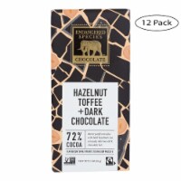 Endangered Species - Dark Chocolate - 72 Percent Cocoa - Hazelnut Toffee