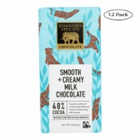 Natural Chocolate Bars - Milk Chocolate - 48 Percent Cocoa - 3 oz Bars - Case of 12