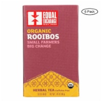 Equal Exchange Organic Rooibos Tea - Rooibos Tea - Case of 6 - 20 Bags