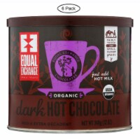 Equal Exchange Hot Chocolate - Organic - Dark - Case of 6 - 12 oz.