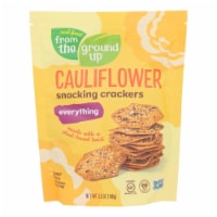 From the Ground Up Everything Snacking Crackers - Case of 6 - 3.5 oz.