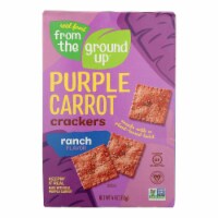 From the Ground Up Ranch Purple Carrot Crackers - Case of 6 - 4 oz.