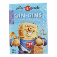 Ginger People Gingins Super Boost Christmas Candy - Case of 24 - 1.1 oz.