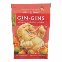Ginger People Chewy Ginger Christmas Candy - Spicy Apple - Case of 12 - 3 oz.