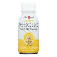 Ginger People - Ginger Shot Rescue Lemon Cynn - Case of 12 - 2 oz.